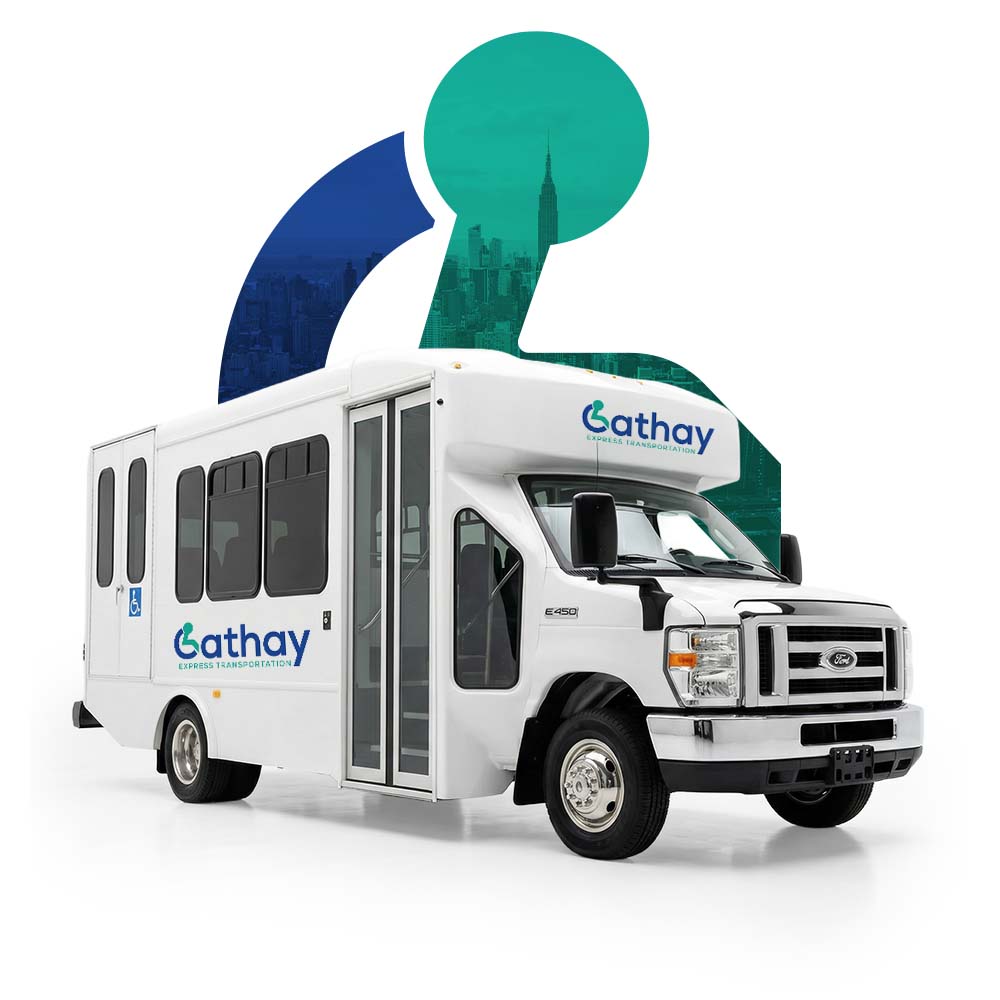 Cathay Express Shuttle bus transportation vehicle